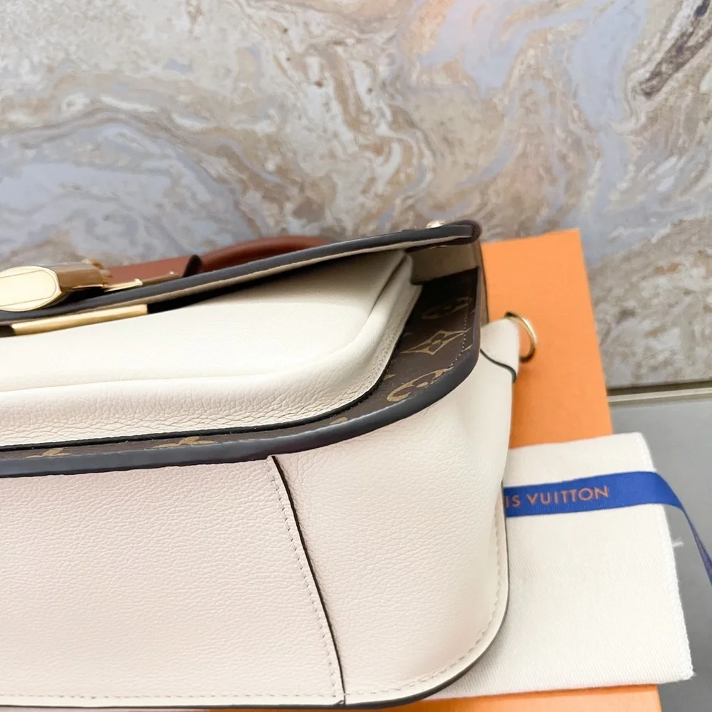 Louis Vuitton Monogram Vaugirard Creme Shoulder Strap Crossbody Bag - Picture 13 of 15